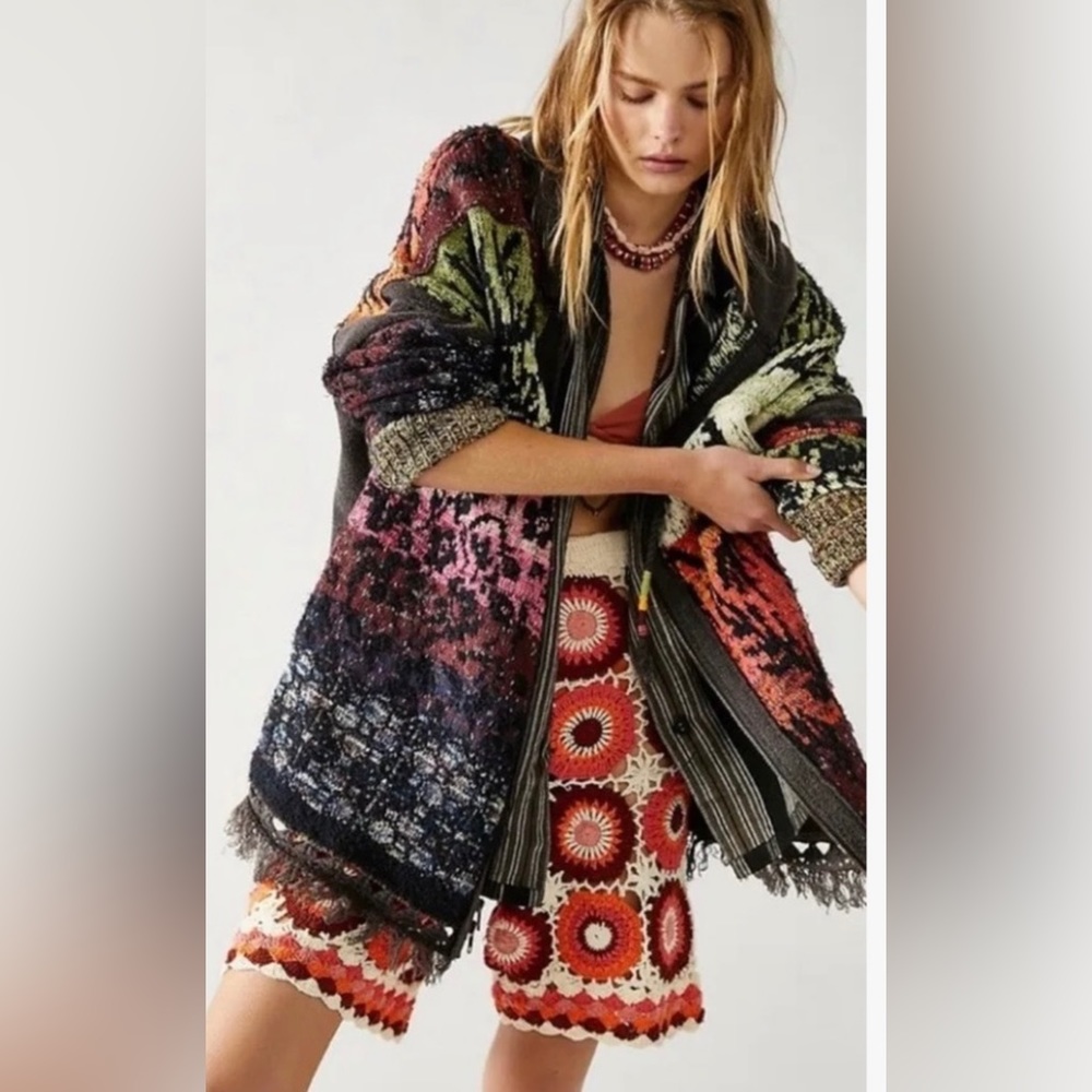 NWT Free People Golden Hour Cardigan S
